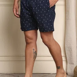 Mast & Harbour Printed Cotton Boxer -B15-S image 3