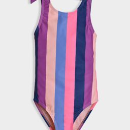 Mi Arcus Sleeveless Striped Swimsuit - Purple & Pink-picture-19