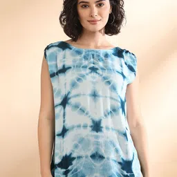 CORSICA Women Dyed Tie and Dye Sleeveless Top-picture-23