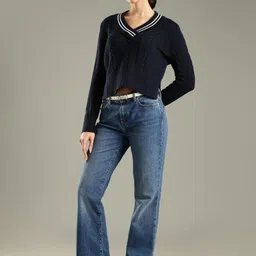 Tommy Hilfiger Women Bootcut Mid-Rise Light Fade Jeans-image-13