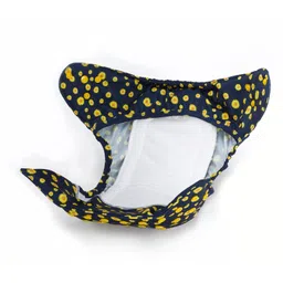 Bumberry Adjustable Reusable Cloth Diaper Cover With Insert Sunflower Print - Blue image 4