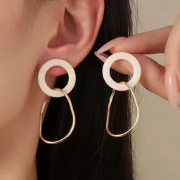 SALTY Timeless Luxury Circular Drop Earrings-picture-26