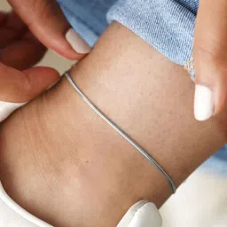 VAMA Silver-Plated Anklet image 1