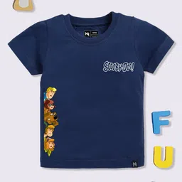 YK X Minute Mirth Boys Scooby-Doo Printed Pure Cotton T-shirt-picture-32