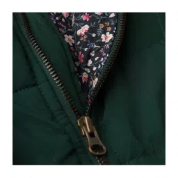 Under Fourteen Only Kids Teal Blue Regular Fit Jacket image 4