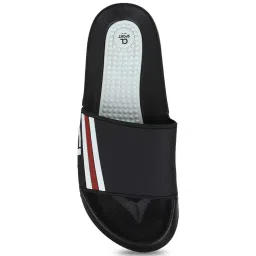 CL Sport by Carlton London Men's Black Slides image 3