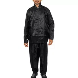 Duckback Swift Rainsuit with Pant Solid Polyester Black Size XL-picture-22