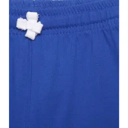 Under Fourteen Only Kids Navy Solid Shorts image 3