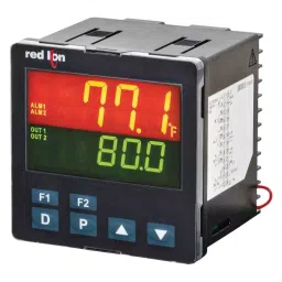 Red Lion PXU Panel Mount PID Temperature Controller, 95.8 x 95.8 mm 2 Input, 2 Output 4-20 mA, Relay, 100 - 240 V, PXU31A50-picture-46