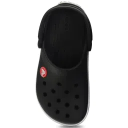 Crocs Kids Crocband Black Back Strap Clogs image 3