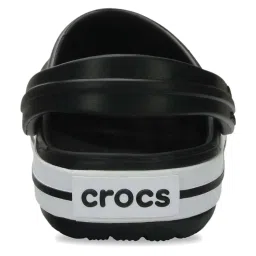 Crocs Kids Crocband Black Back Strap Clogs image 5
