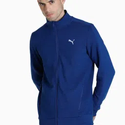 Puma Blue Full Sleeves Cotton Jacket-picture-20