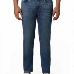 Louis Philippe Blue Regular Fit Jeans-picture-38