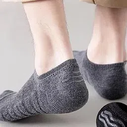 ZEDGORA Unisex Pack Of 3 Assorted Breathable Towel Socks image 2