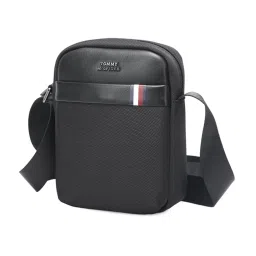 TOMMY HILFIGER Black Seymore Textured Cross Body Bag image 2