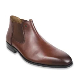 J. Fontini by Mochi Men's Brown Chelsea Boots image 2