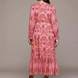 Aarke Ritu Kumar Orange Abstract Dresses image 2