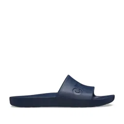 Crocs Kids Blue Slide Sandals image 2