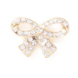 Forever New Crystal Gabi Glass Stone Bow Stud Earring image 2