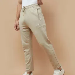 Kappa Beige Cotton Regular Fit Trackpants image 3
