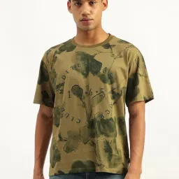 United Colors of Benetton Green Cotton Floral T-Shirt-picture-14