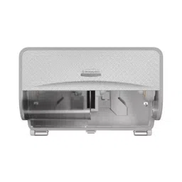 Kimberly-Clark Silver Plastic Toilet Roll Dispenser 32.39x18.42x21.27 mm, 53655 image 4