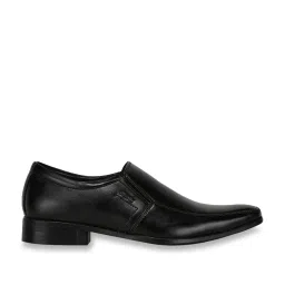 Bata Men's Bruno Black Slip-Ons image 2