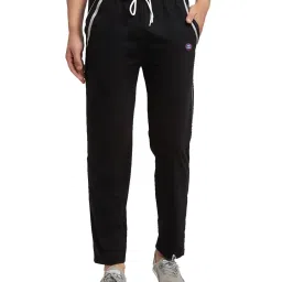Vimal Jonney Black Regular Fit Trackpants image 1