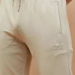 Kappa Beige Cotton Regular Fit Trackpants image 5