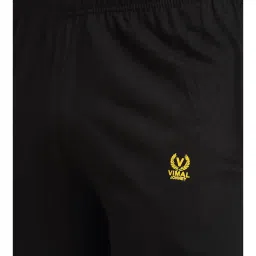 Vimal Jonney Black Regular Fit Trackpants image 4