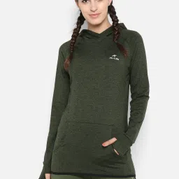 ALCIS Green Textured Hoodie image 1