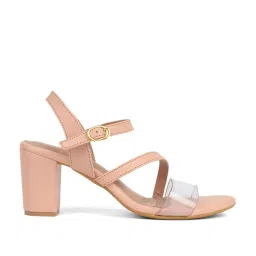 Iconics Women's Peach Ankle Strap Sandals image 1