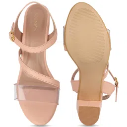 Iconics Women's Peach Ankle Strap Sandals image 2