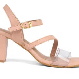 Iconics Women's Peach Ankle Strap Sandals image 4