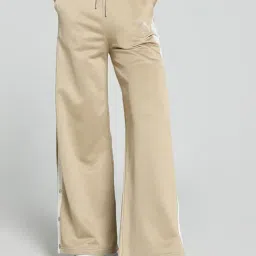 Puma Beige Logo Work Sports Track Pants-picture-14
