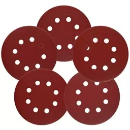 Sarrah 125 mm (5 Inch) 80, 120 Grit ‎Aluminium Oxide Sanding Disc (Pack of 20 Pcs)-picture-46