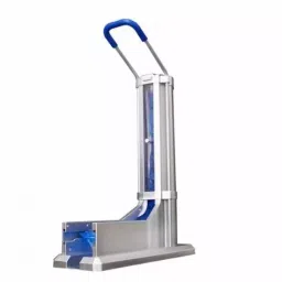 GLOBALSS Shoe Cover Refill Polythene Blue for Laboratory (Pack of 100) image 3