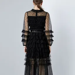 JC Collection Women Fit & Flare Midi Dress image 5