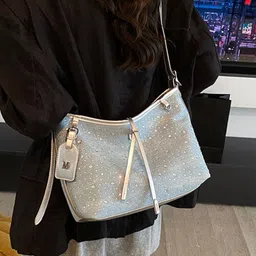 KPOP Women Solid Structured Shoulder Bag-picture-18