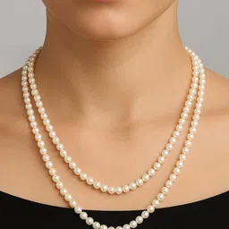 MK gallery Artificial Beads Layered Necklace-picture-34