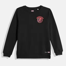 Allen Solly Junior Boys Avengers Printed Pure Cotton Sweatshirt-image-59