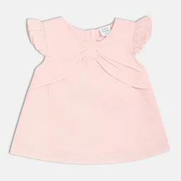 MINI KLUB Girls Self Design Pure Cotton A-Line Top-picture-35