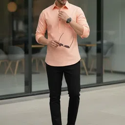 Navkanj Men Solid Slim Fit Short Kurta image 4