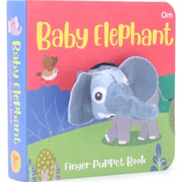 Baby Elephant Finger Puppet Book-image-90