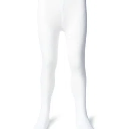 SOCKSXPRESS Cotton Knit Solid Stockings - White image 2