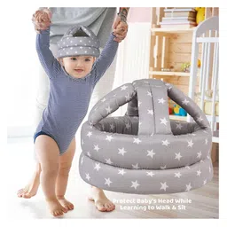 Ortis Baby safety Combo of Baby Helmet and Baby Head Protector Cushion Backpack and kneepad (Color And Design May Vary) image 3