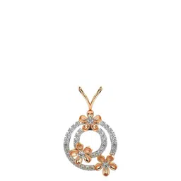 VALANOVA Women Hallmarked 18K Rose Gold & Certified Lab Grown Diamond 0.38cts Pendant-image-29