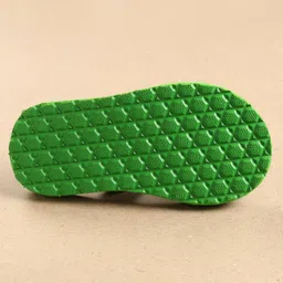 Cute Walk by Babyhug Slip On Flip Flops Star Print - Blue image 5