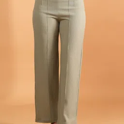 NEYSA Women Straight Fit High-Rise Trouser-image-82