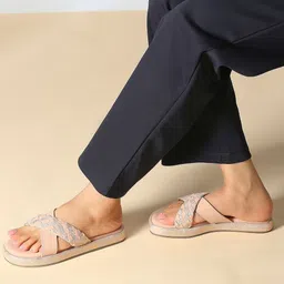 Inc 5 Open Toe Flats-picture-27